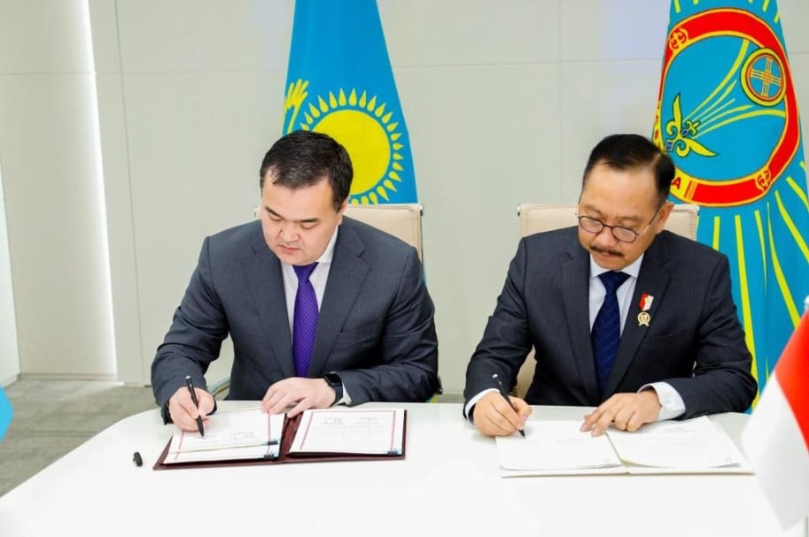 Penandatanganan MoU antara Ibu Kota Kazakhstan, Astana, dengan IKN.