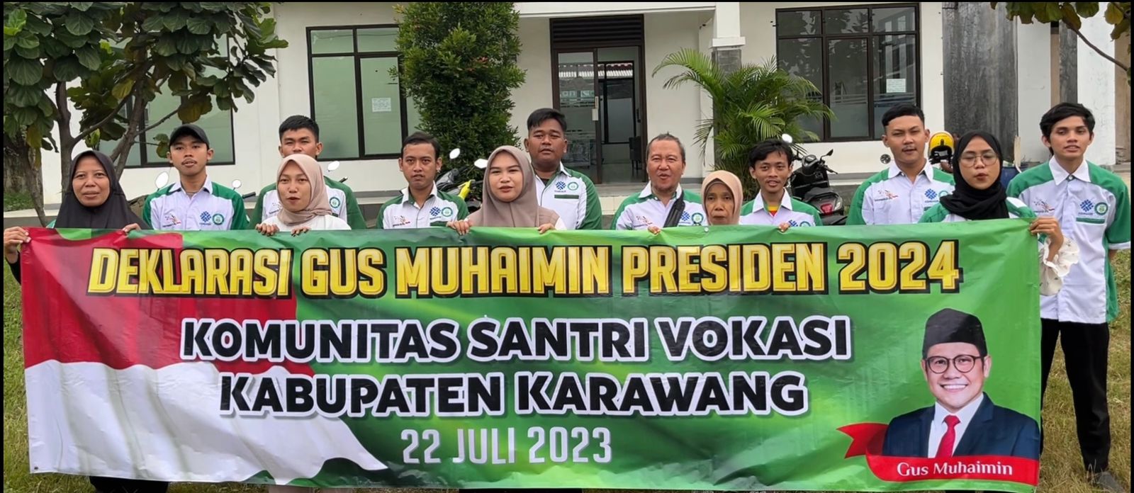Deklarasi komunitas Santri Vokasi Karawang 