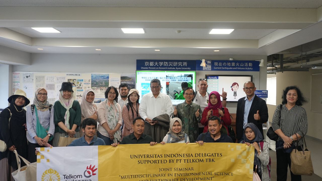 Manajemen Bencana UI Jalin Penjajakan Kerjasama dengan DPRI Kyoto University