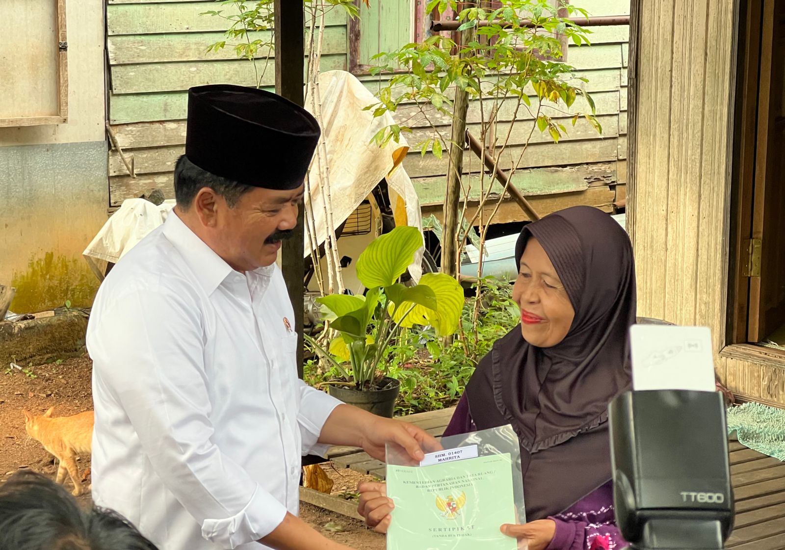 Menteri Agraria dan Tata Ruang/Badan Pertanahan Nasional (ATR/BPN) Hadi Tjahjanto 