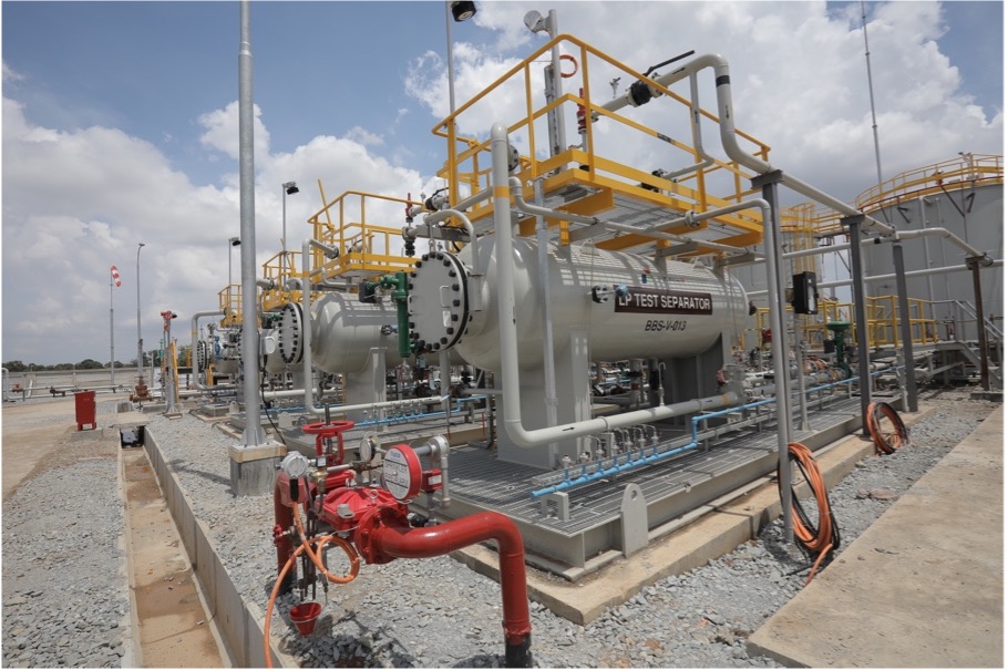 Fasilitas produksi migas milil Pertamina EP