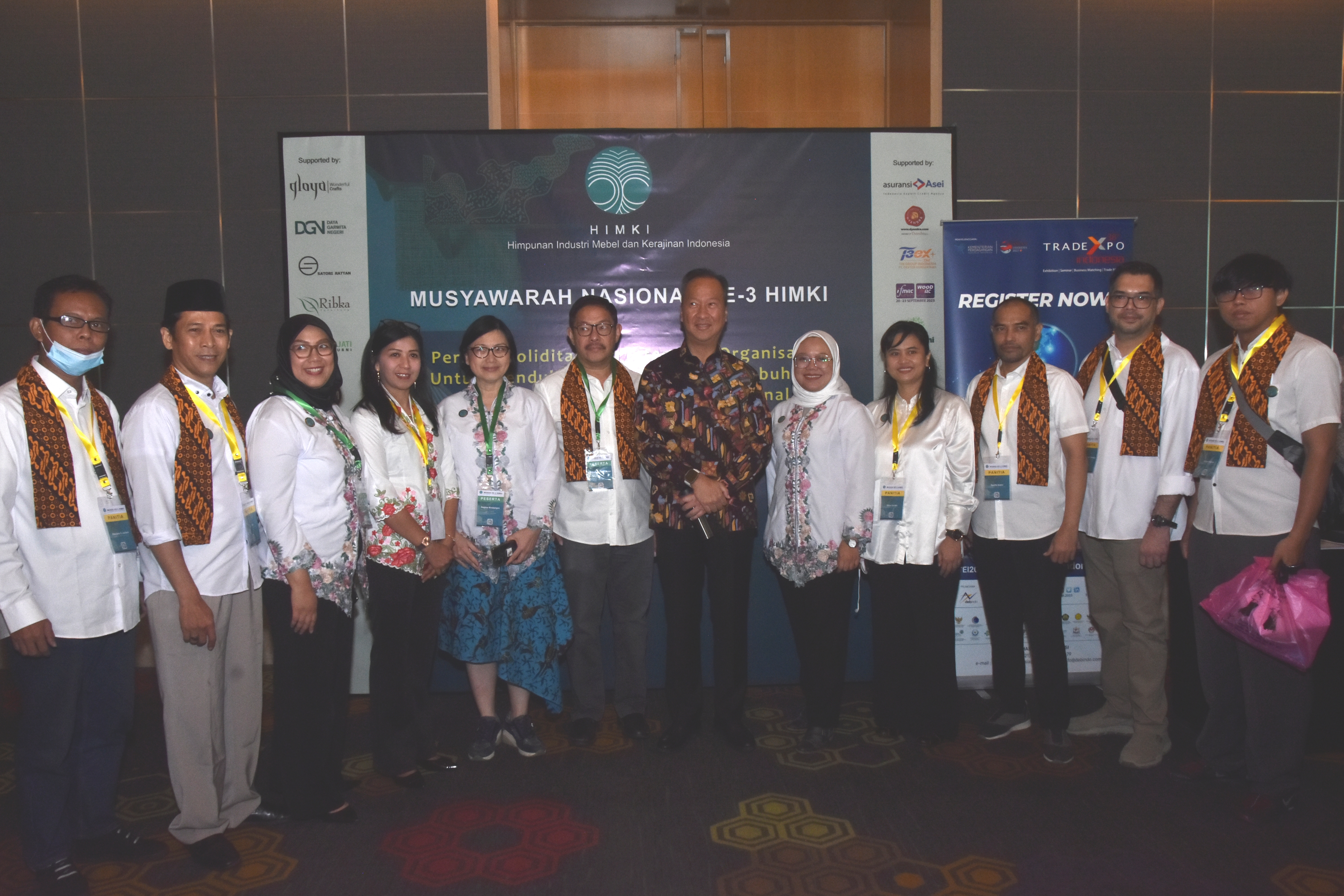 Menperin Agus Gumiwang Kartasasmita menghadri Munas HIKMI ke-3 di Hotel Holiday Inn Jakarta pada 29-31 Agustus 2023. 