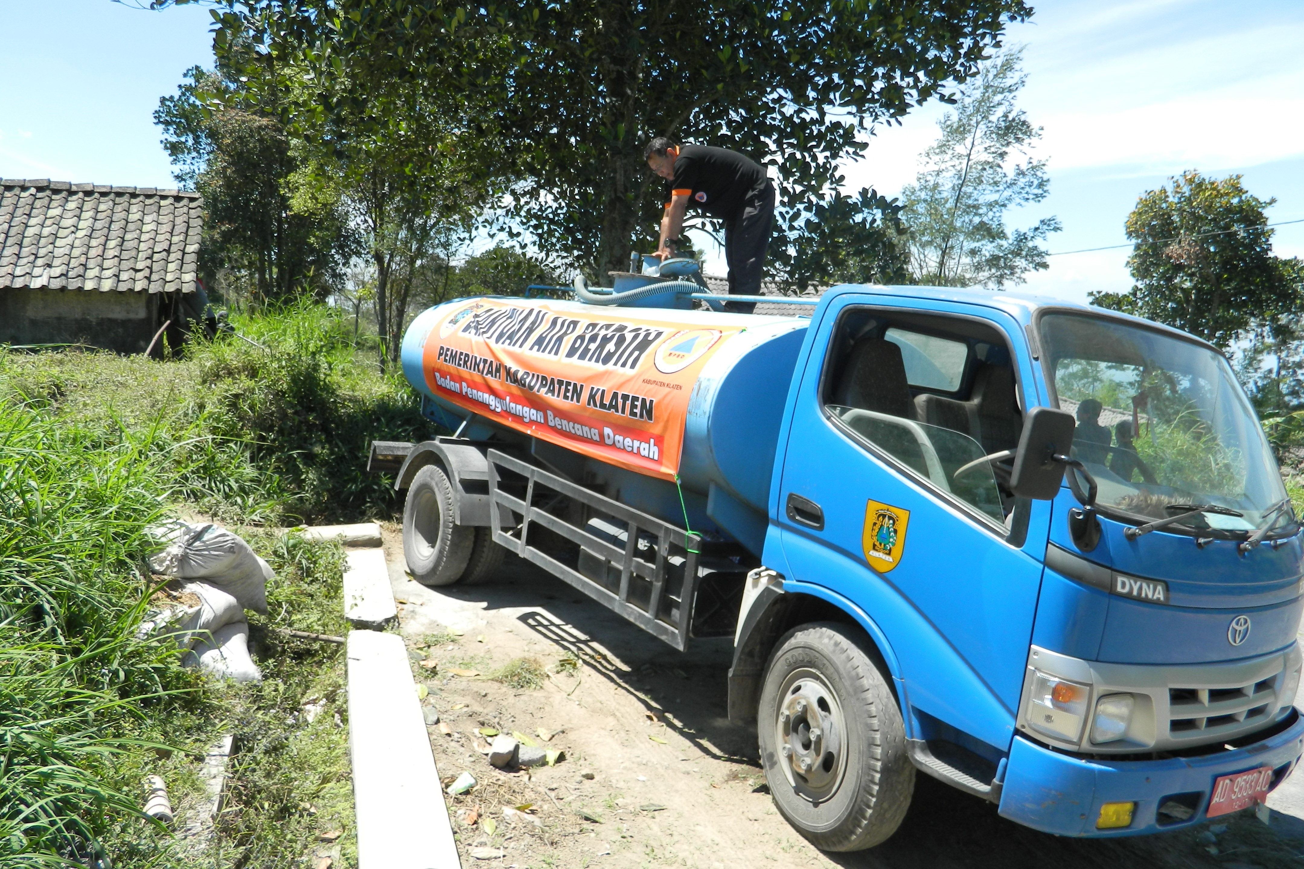 Tujuh Desa Kekeringan di Klaten Gantungkan Bantuan Air Bersih