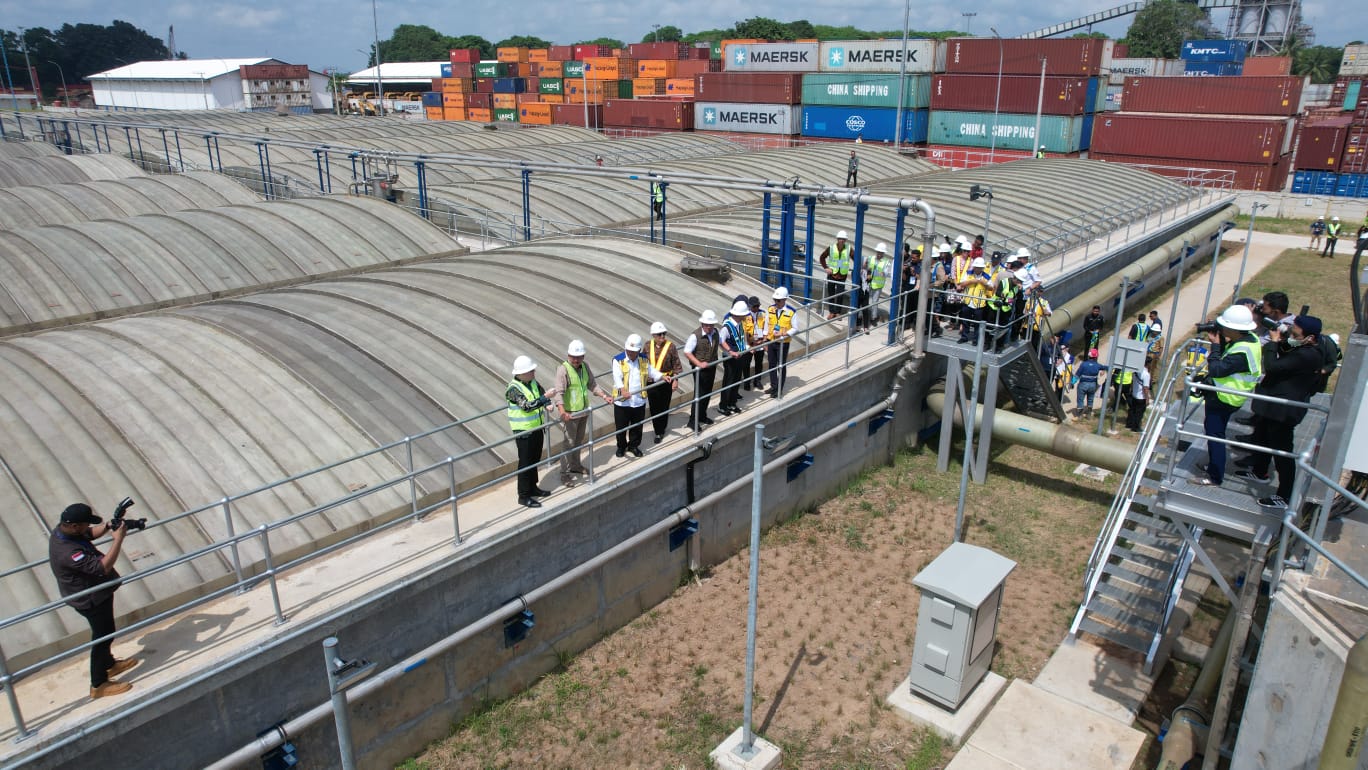 Kementerian PUPR dan Australia membangun instalasi pengolahan air limbah di Sei Selayur dengan nilai investasi mencapai Rp1,2 triliun.