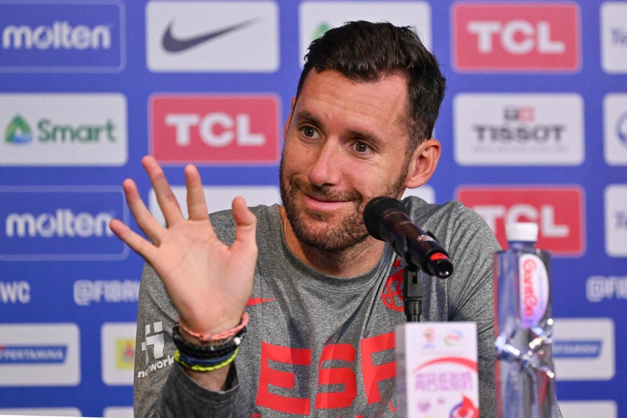 KAPTEN timnas basket Spanyol Rudy Fernandez.