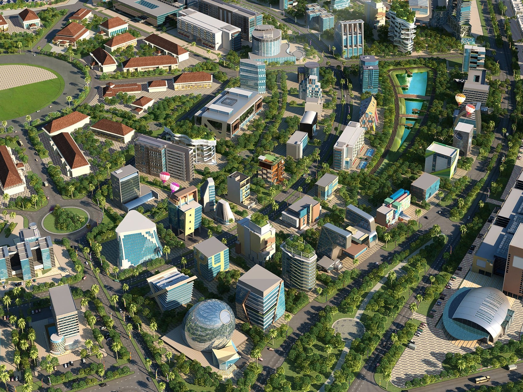 Kawasan Komersial Premium Greenland Square Ramaikan Kota Deltamas Cikarang