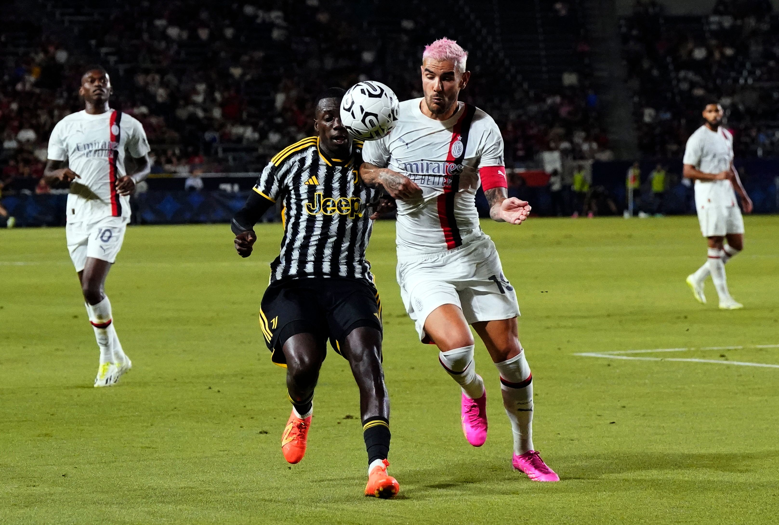 Weah Cetak Gol Saat Juventus Kalahkan Real Madrid