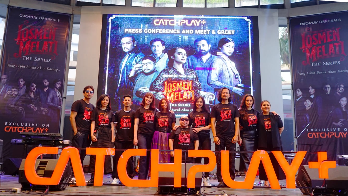 Catchplay+ menggelar acara konferensi pers 