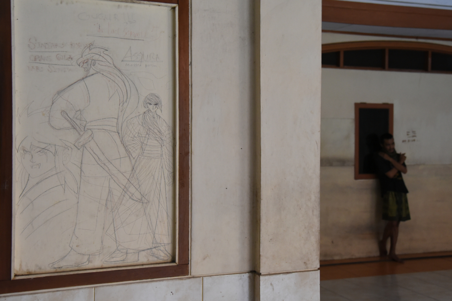 Ilustrasi. Pasien ODGJ di Pondok Pesantren Daarut Tasbih kawasan Pasar Kemis, Kota Tangerang, Banten, Senin (11/5/2020).