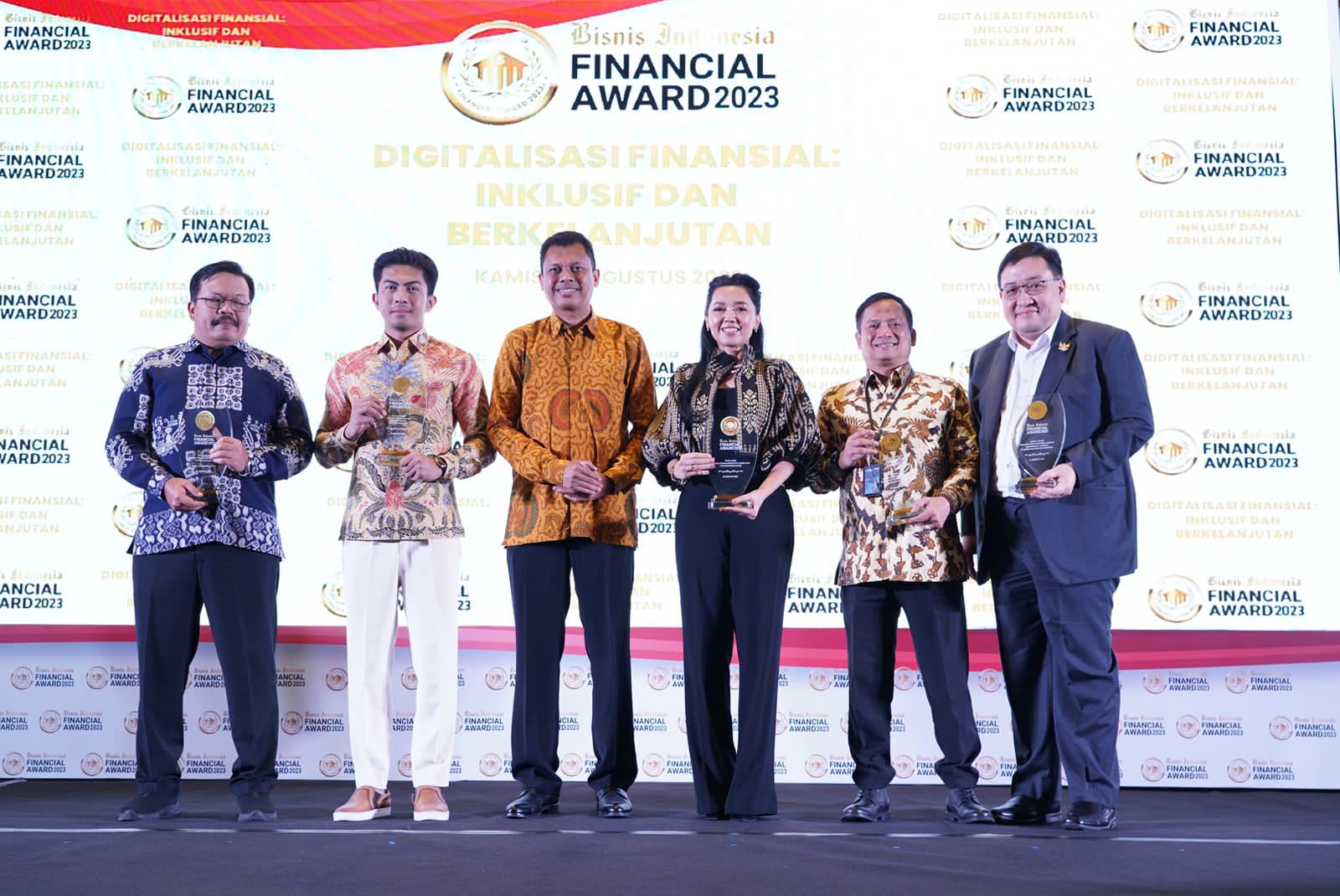 PNM raih penghargaan dalam ajang Bisnis Indonesia Financial Award 2023