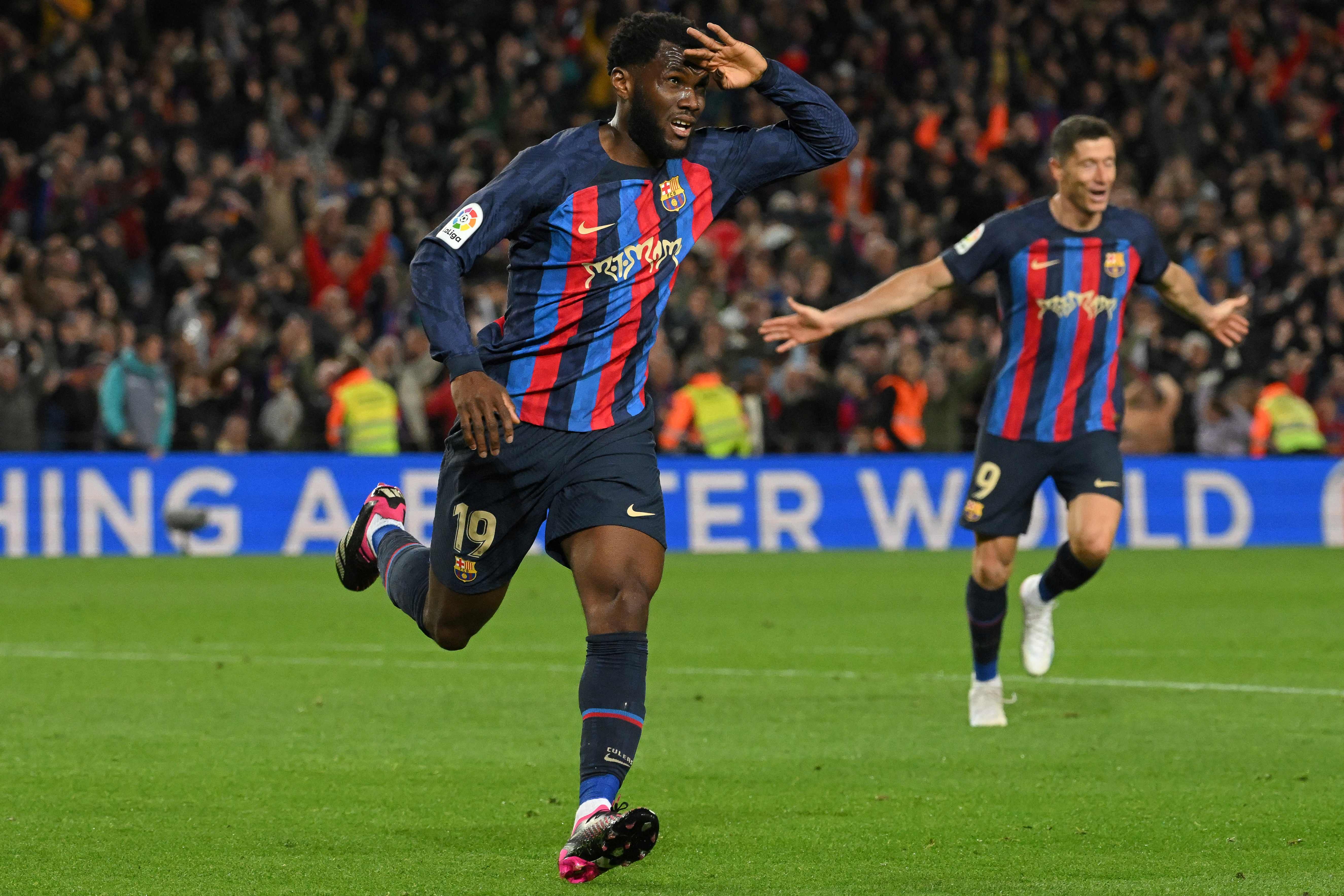 Gelandang Barcelona Franck Kessie