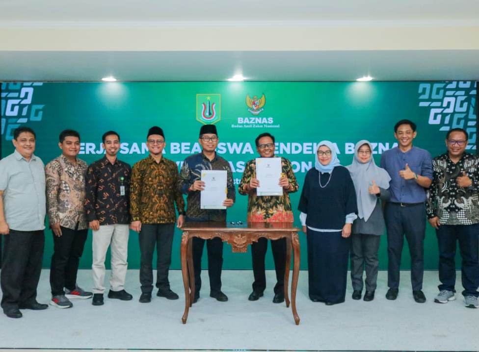 Baznas memperkuat kerja sama dengan Unas guna meningkatkan pendidikan mustahik melalui kerja sama program Beasiswa Cendekia.