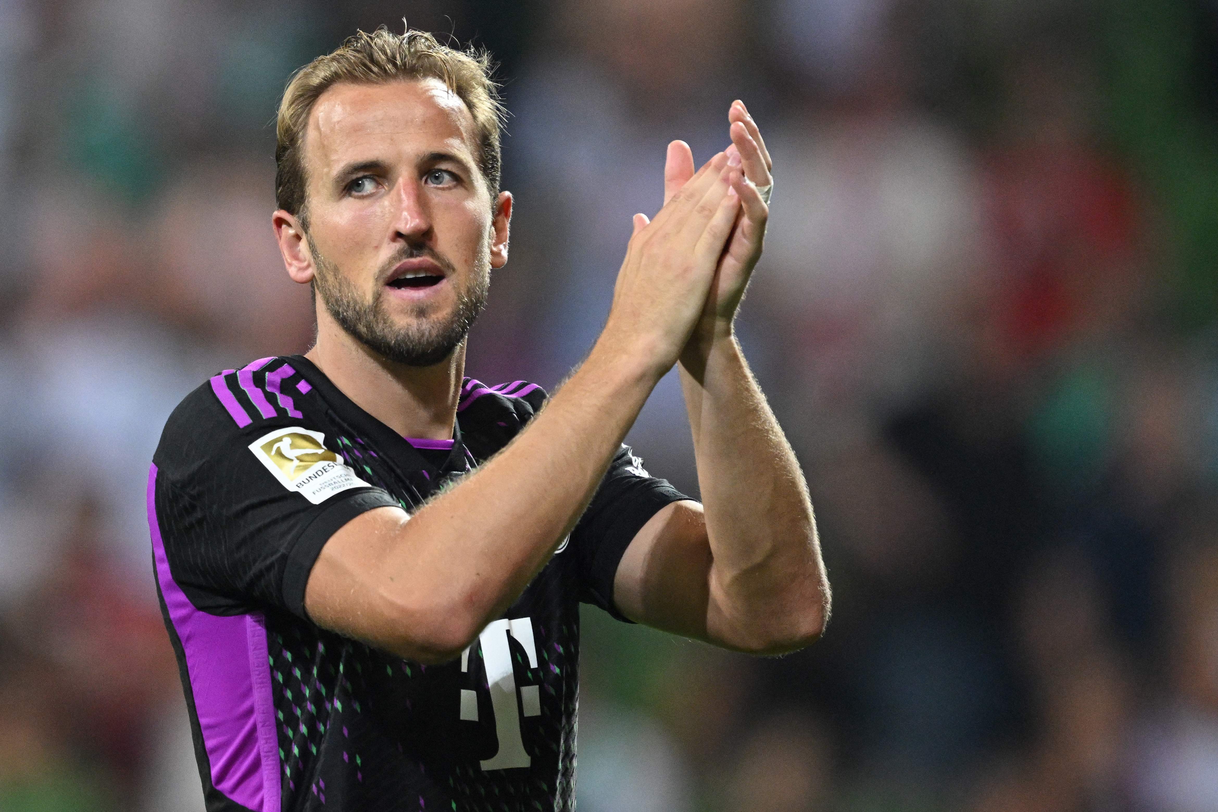 Penyerang Bayern Muenchen Harry Kane