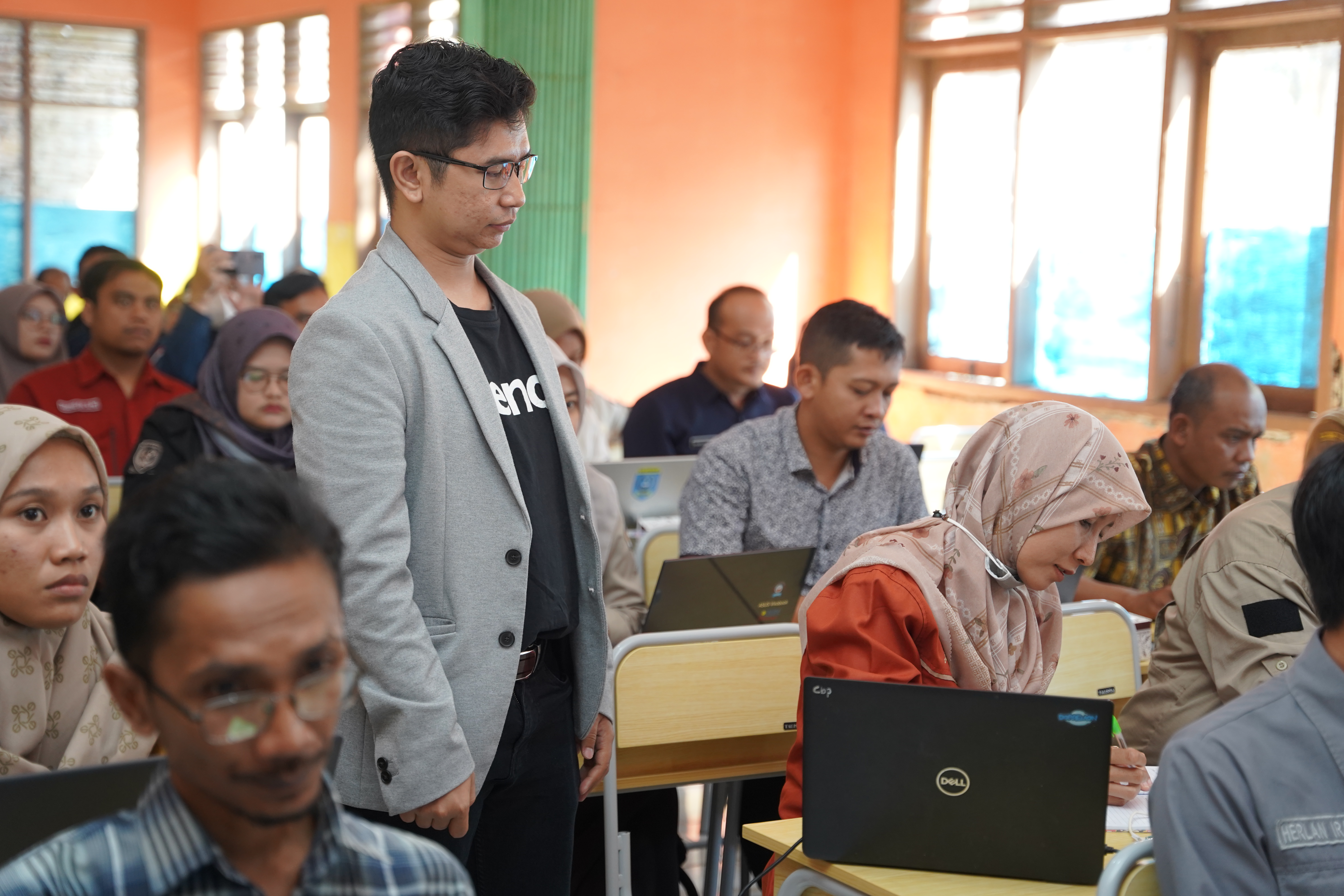 BenQ Peduli Pendidikan dihelat di Sekolah Dasar Negeri Cipameungpeuk, Kabupaten Sumedang, Jawa Barat.