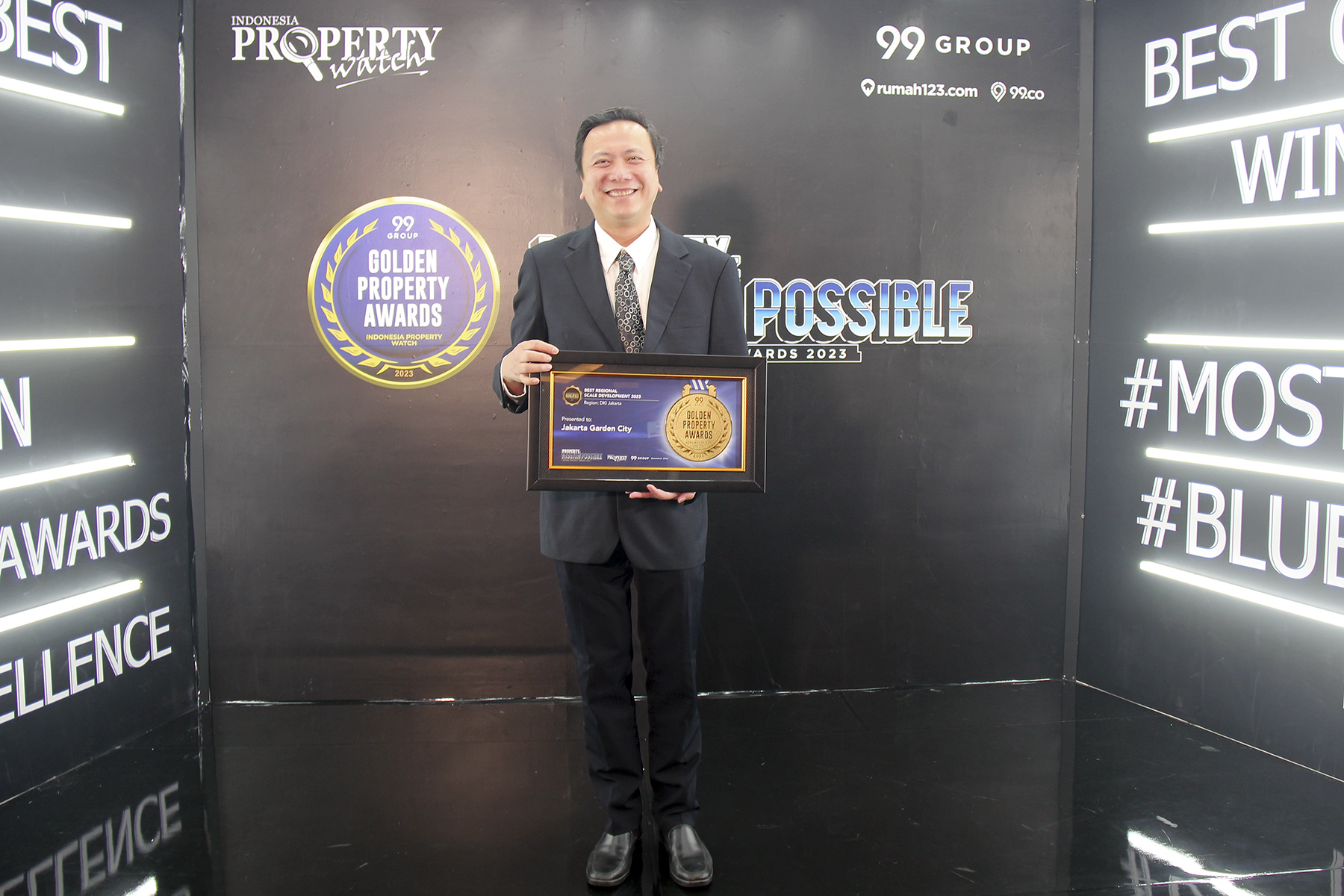 Jakarta Garden City  meraih penghargaan pada acara Golden Property Awards (GPA) 2023.