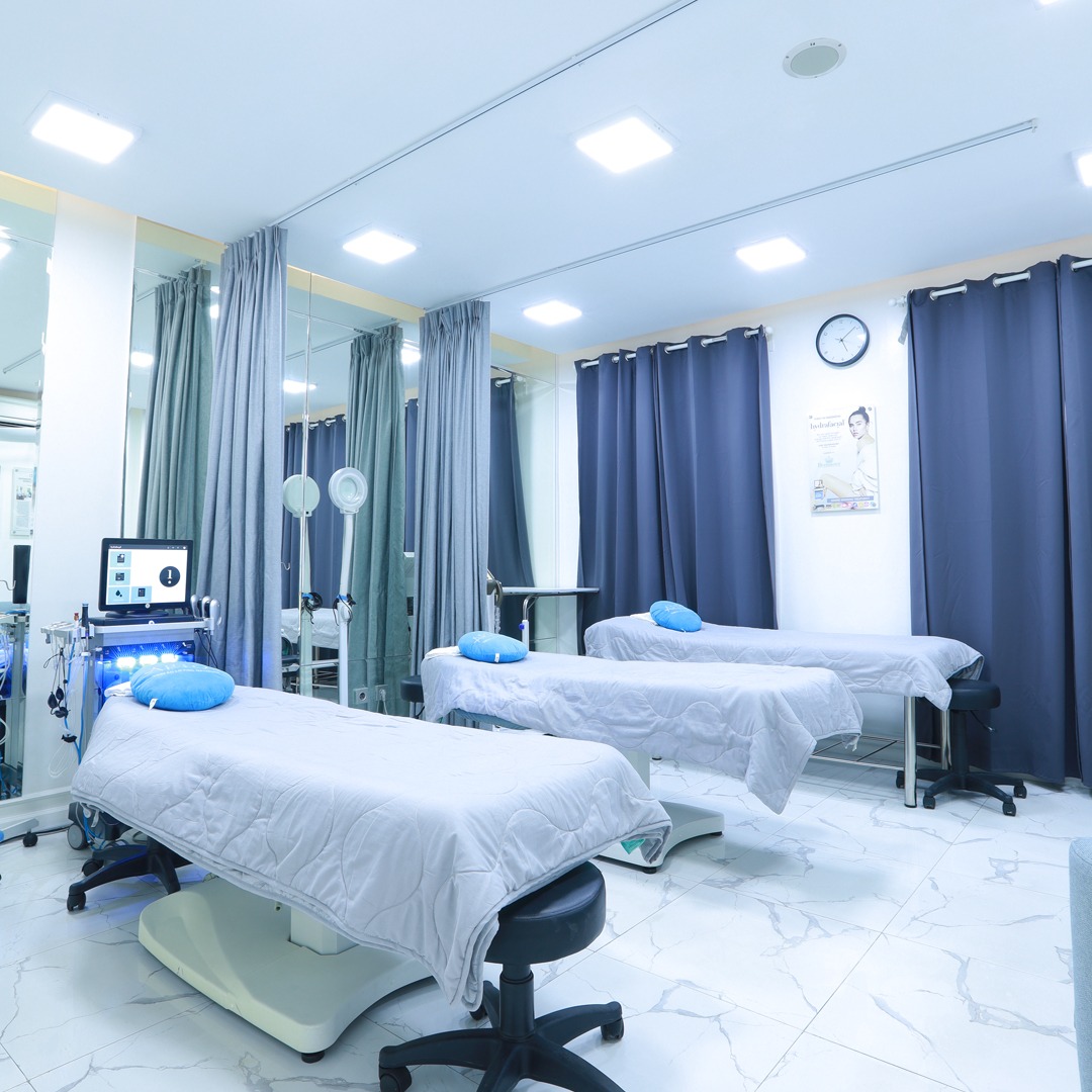 Ruang perawatan di Dermaster Clinic