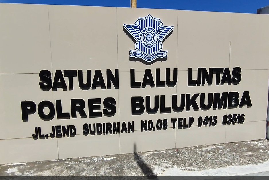 Kantor Satlantas Polres Bulukumba.