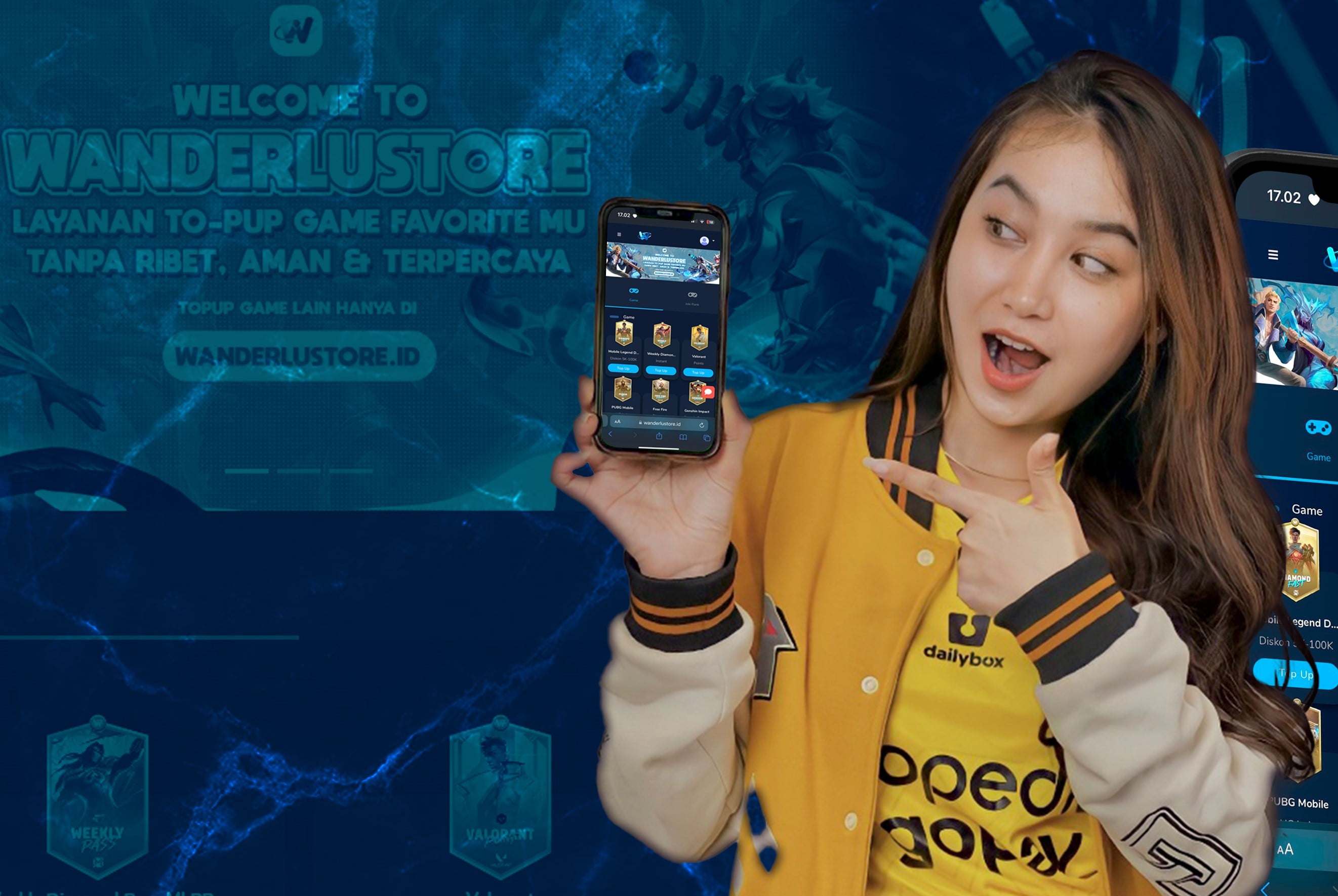 Wanderlustore, penyedia top up games.