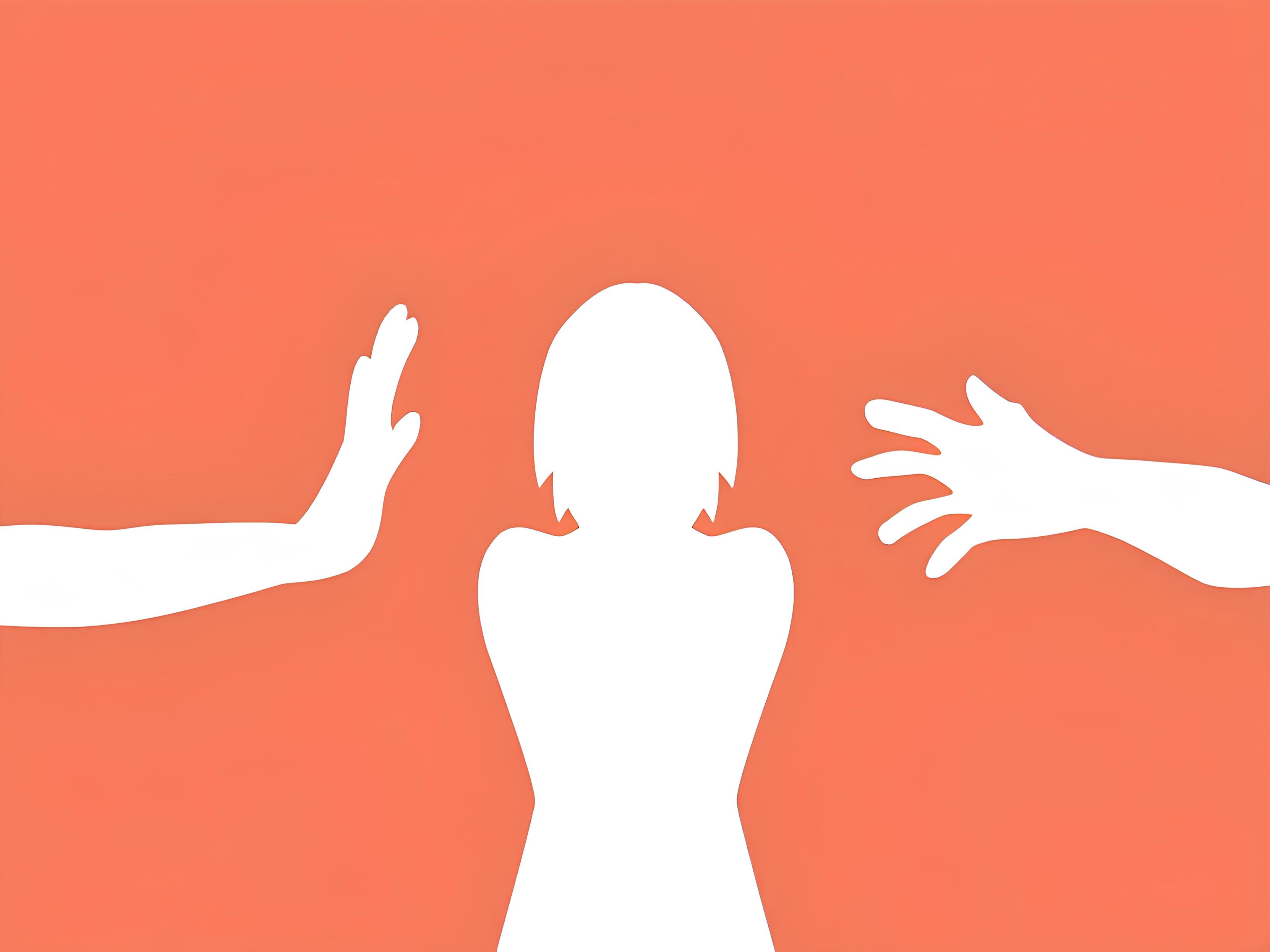 Ilustrasi revenge porn.