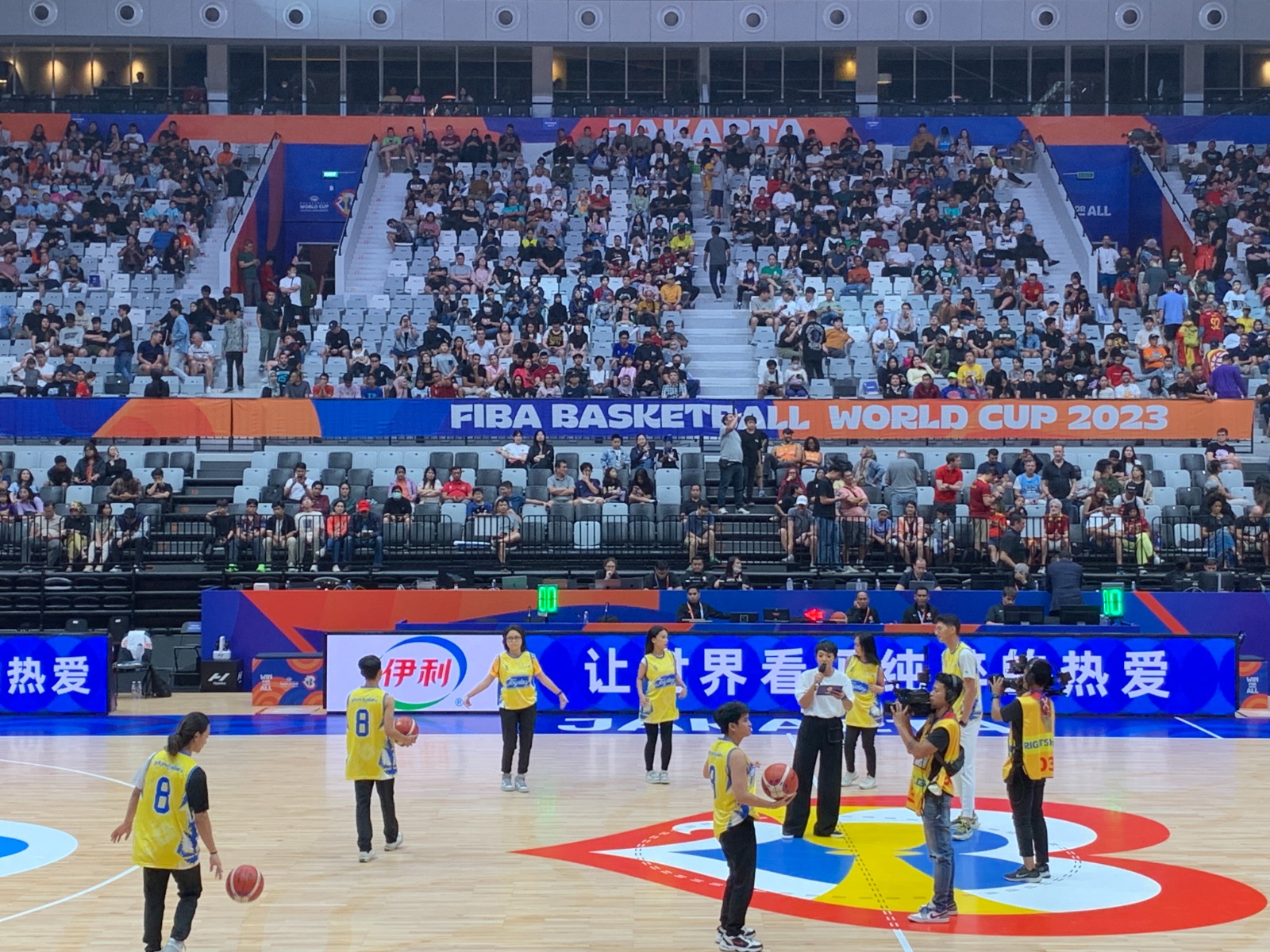 Piala Dunia FIBA 2023 yang digelar 25 Agustus - 10 September 2023 di Indonesia.