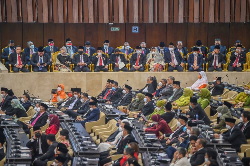 Ilustrasi sidang tahunan MPR