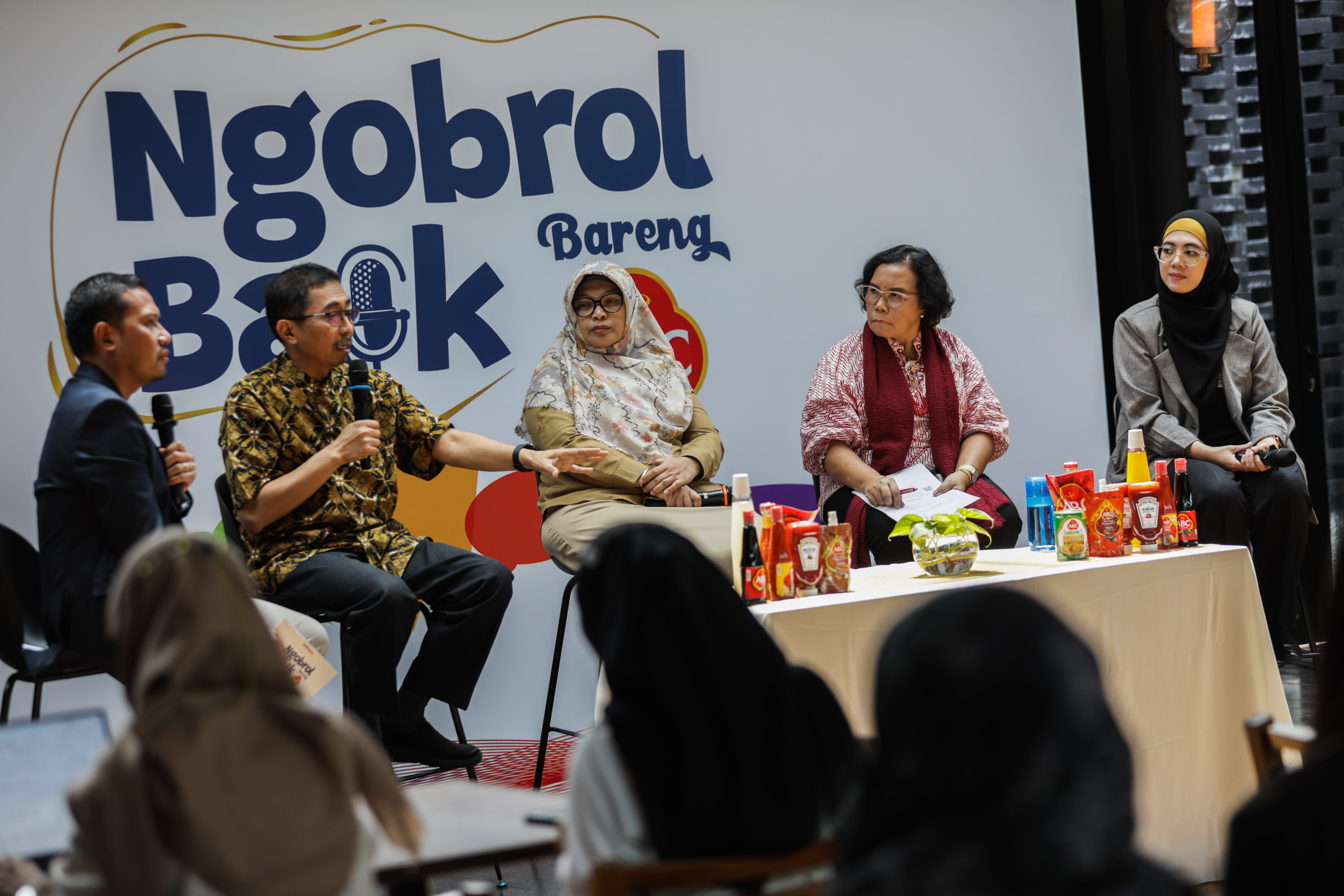 Acara Ngobrol Baik Bareng ABC yang bertema 'Mengenal Proses Pembentukan Peraturan Produk Pangan Olahan di Indonesia', Selasa (8/8) 