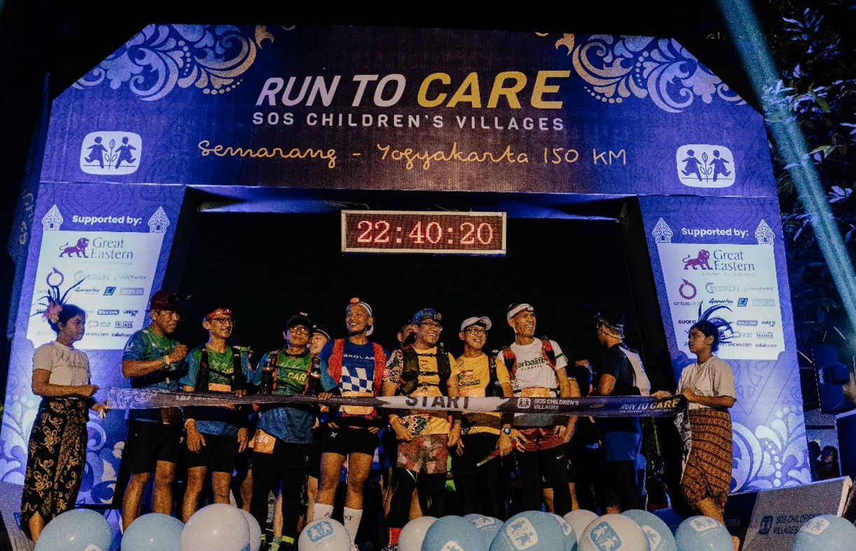 Run to Care 2023 dengan rute Semarang-Yogkayarta.