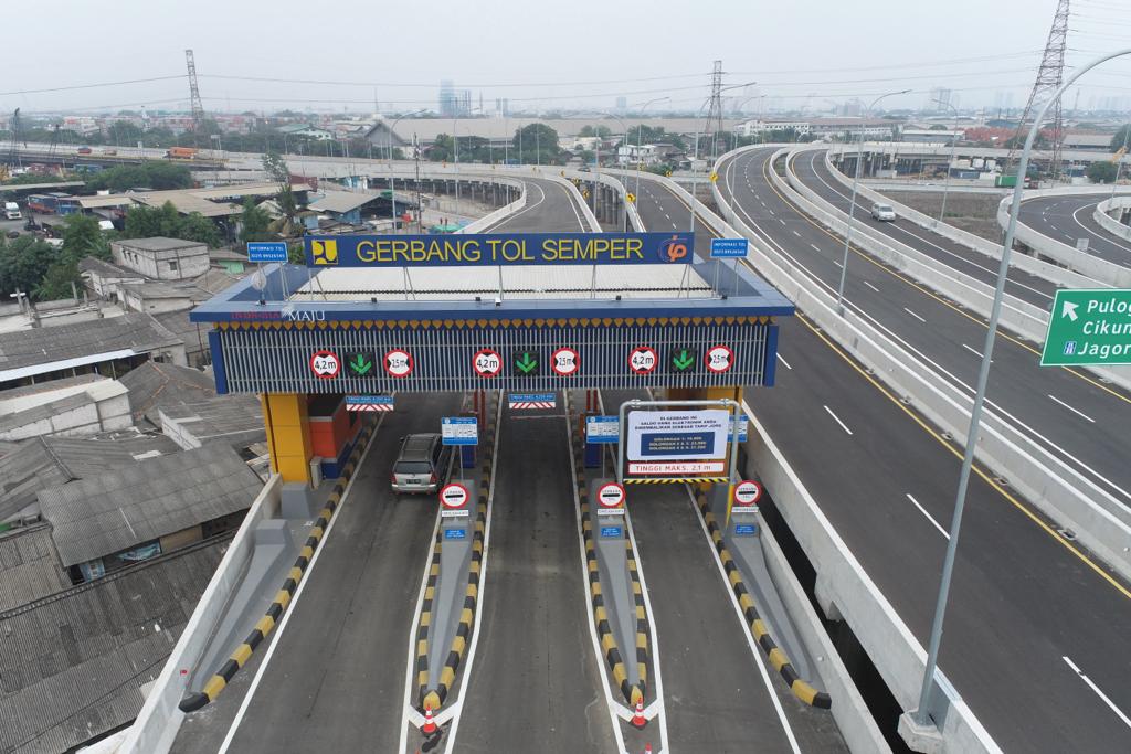 Tol Cibitung – Cilincing (JTCC) telah mengoperasikan GT Semper dengan sistem transaksi pengembalian saldo uang elektronik. 