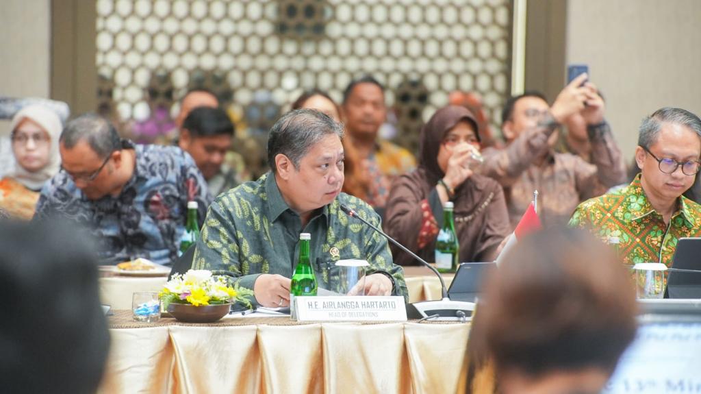 The 13th Ministerial Meeting of the Indonesia-Singapore Six Bilateral Economic Working Groups di Semarang, Jumat (18/8).