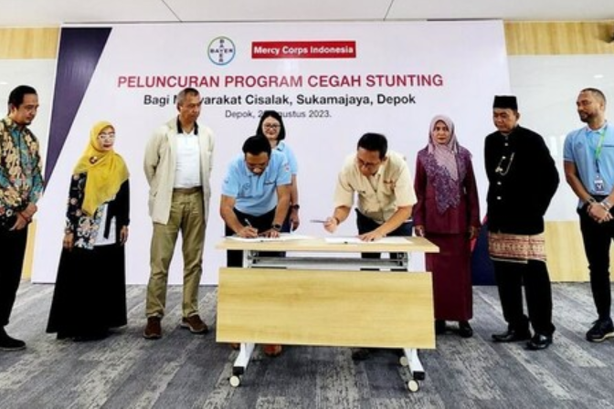 Bayer Luncurkan Program Cegah Stunting di Depok