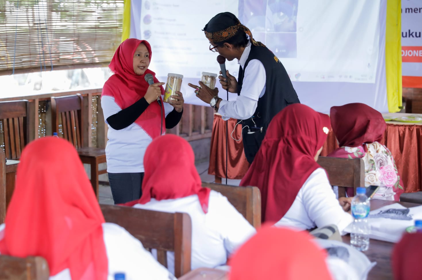 Pelatihan yang diadakan Emak-Emak Smart Pejuang Andalan Sejati (Espas) Bojonegoro.
