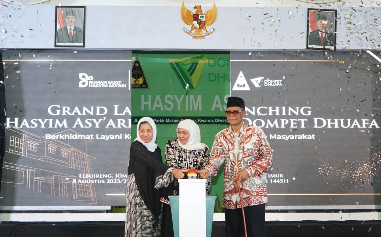 Peresmian RS Hasyim Asy’ari.