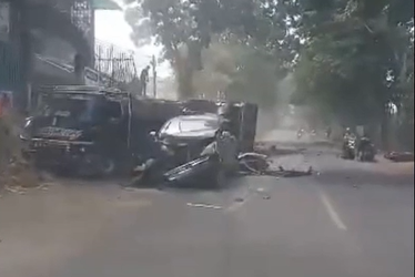 Kecelakaan maut di Cianjur.