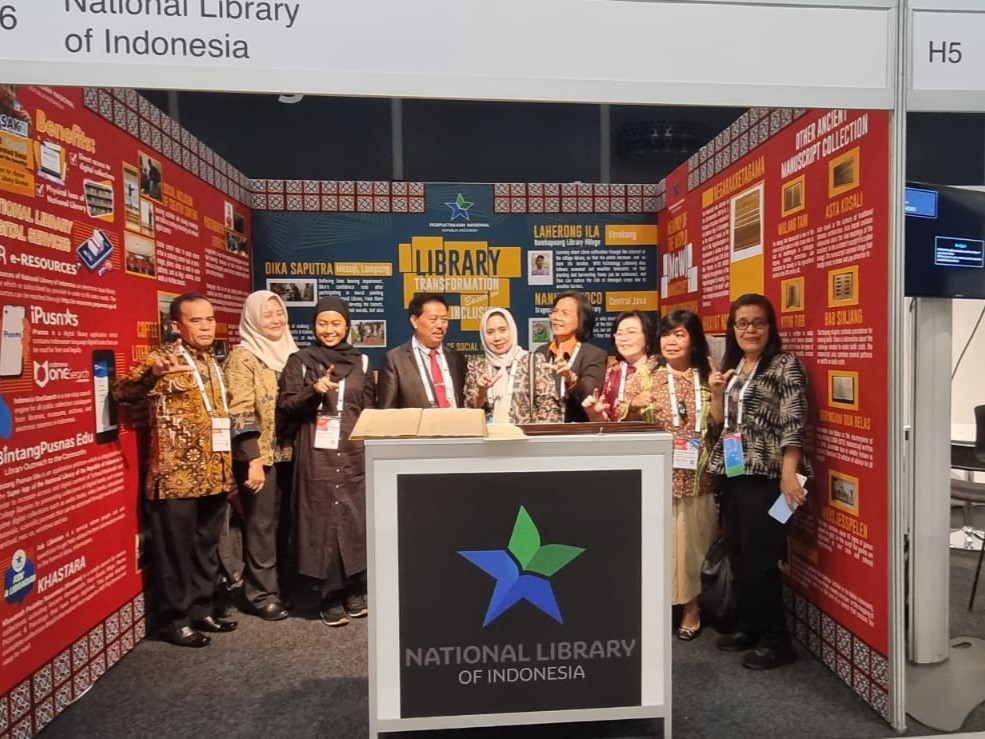 Perpusnas berpartisipasi dalam Kongres Perpustakaan dan Informasi Dunia.