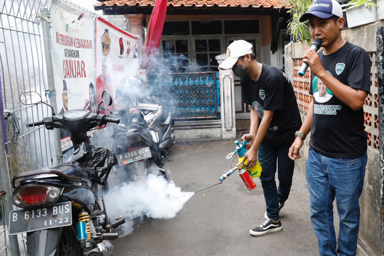 Cegah Penyebaran DBD, Kowarteg Gelar Edukasi Pembuatan Alat Fogging di Jakbar