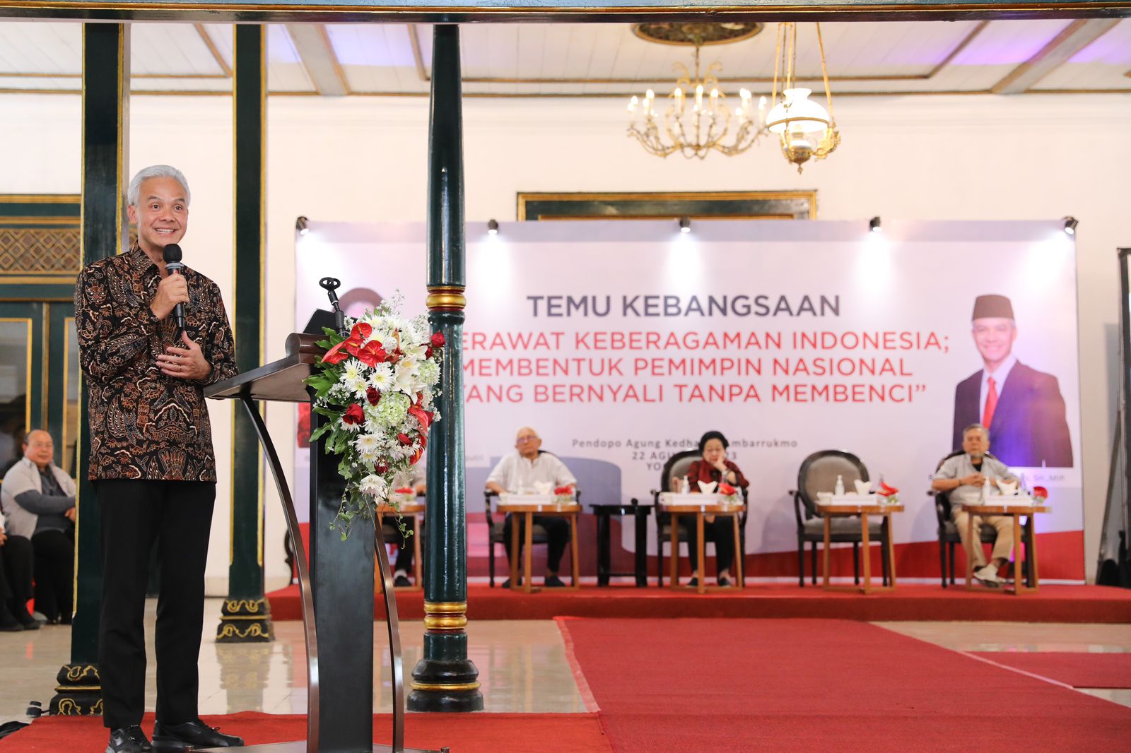Ganjar Beberkan Gagasan Kemakmuran hingga Menuju Indonesia Emas 2045
