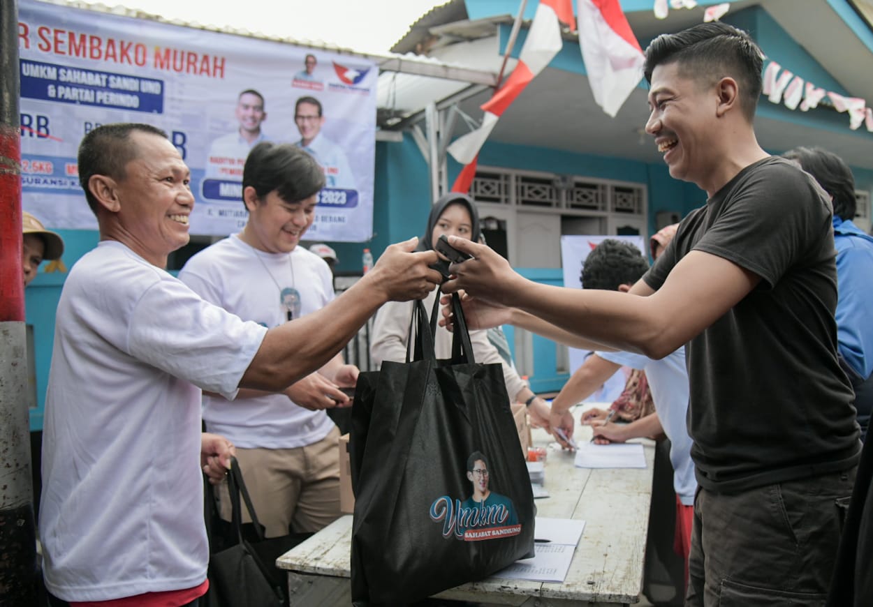 Bazar Sembako Murah di Cakung, Jakarta Timur