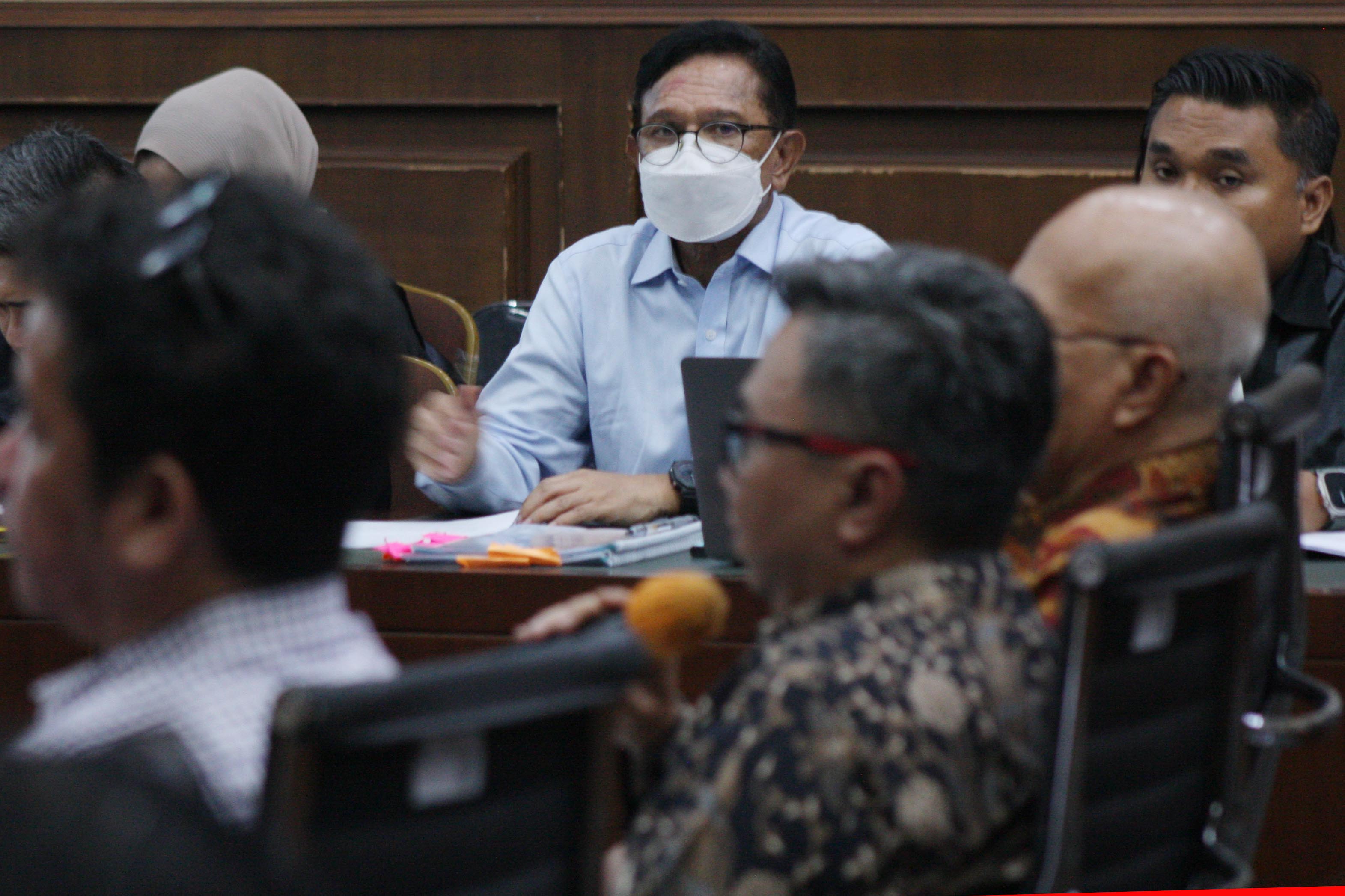 Sidang lanjutan dugaan korupsi penyediaan infrastruktur base transceiver station (BTS) 4G dan infrastruktur pendukung BAKTI 