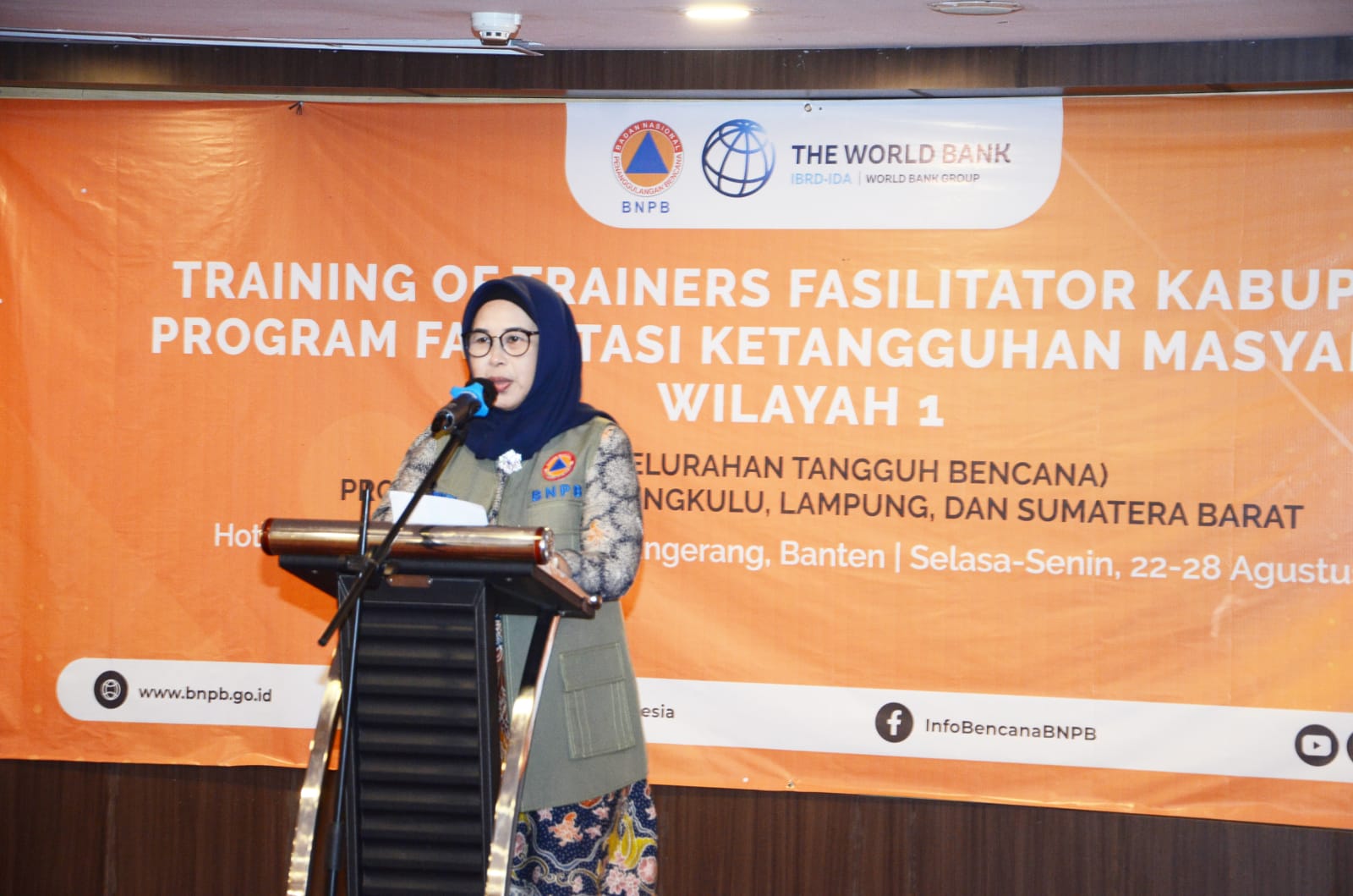 PNPB fasilitasi masyarakat agar tangguh hadapi bencana