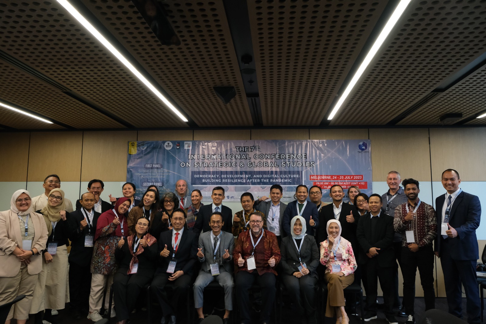 International Conference on Strategic and Global Studies (ICSGS) ke-7 Tahun 2023.