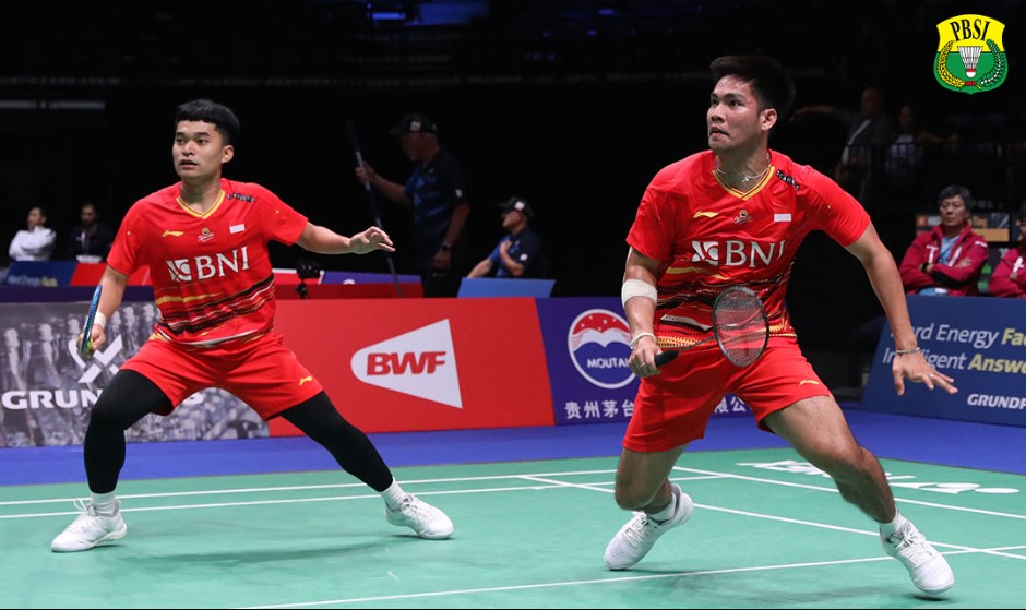 Ganda putra Leo Rolly Carnando/Daniel Marthin