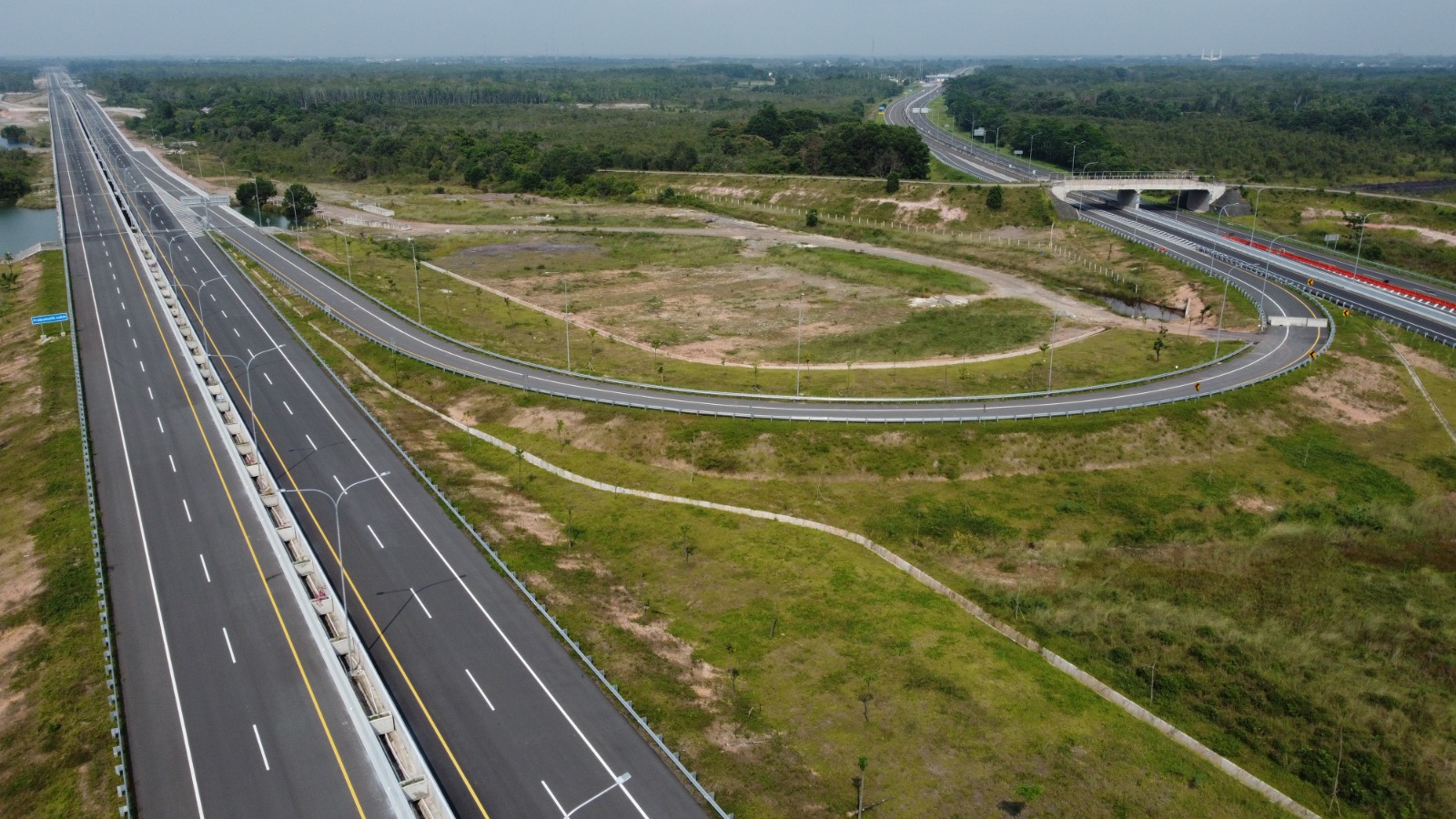 Ruas tol Indralaya - Prabumulih sudah siap beroperasi.
