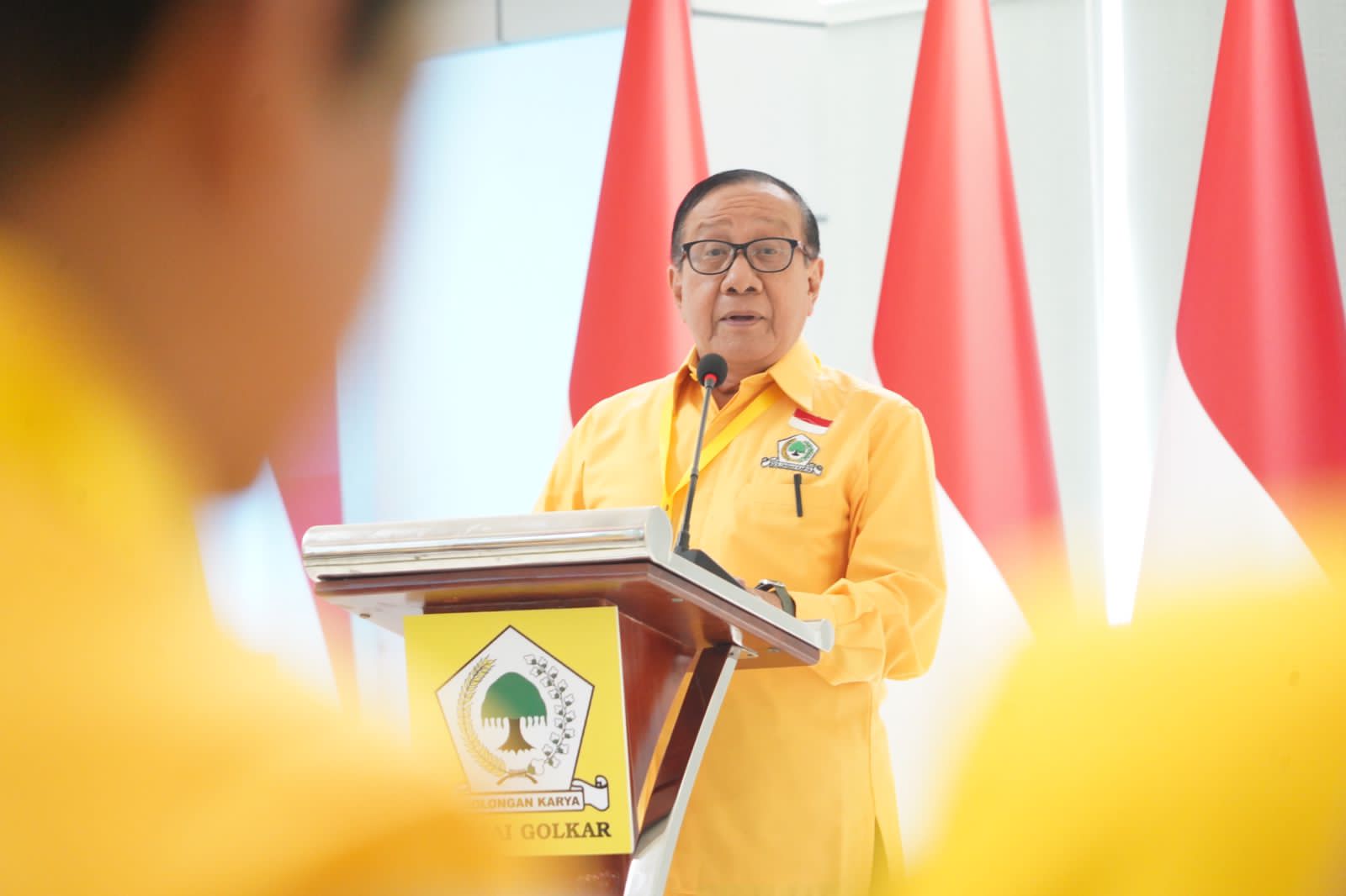 Ketua Dewan Kehormatan Partai Golkar Akbar Tandjung