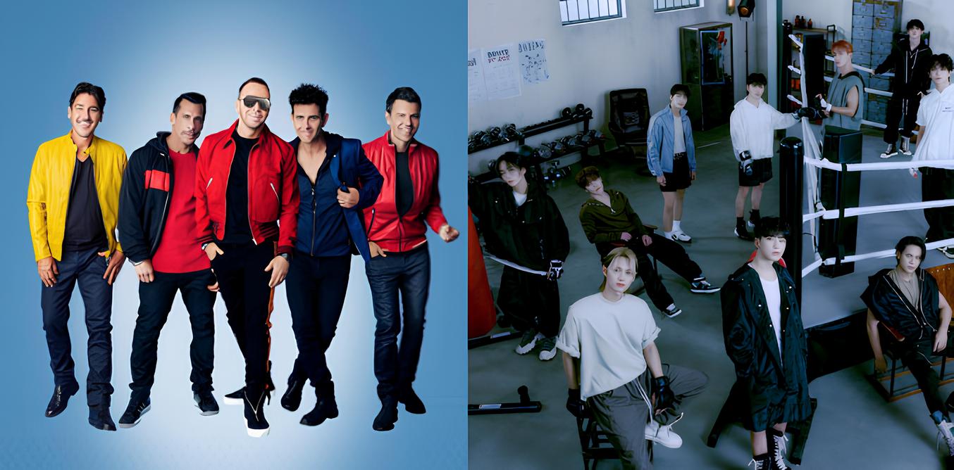 New Kids On The Block (NKOTB) dan Seventeen.