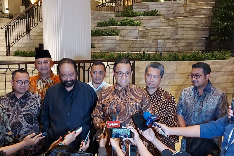 Bertemu Surya Paloh, Anies Baswedan: Progres Koalisi Menggembirakan