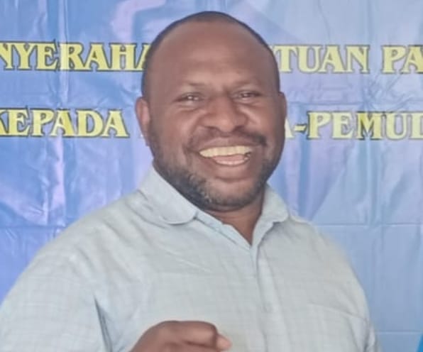 Tokoh Pemuda Papua Selatan Bernolfus Tingge.