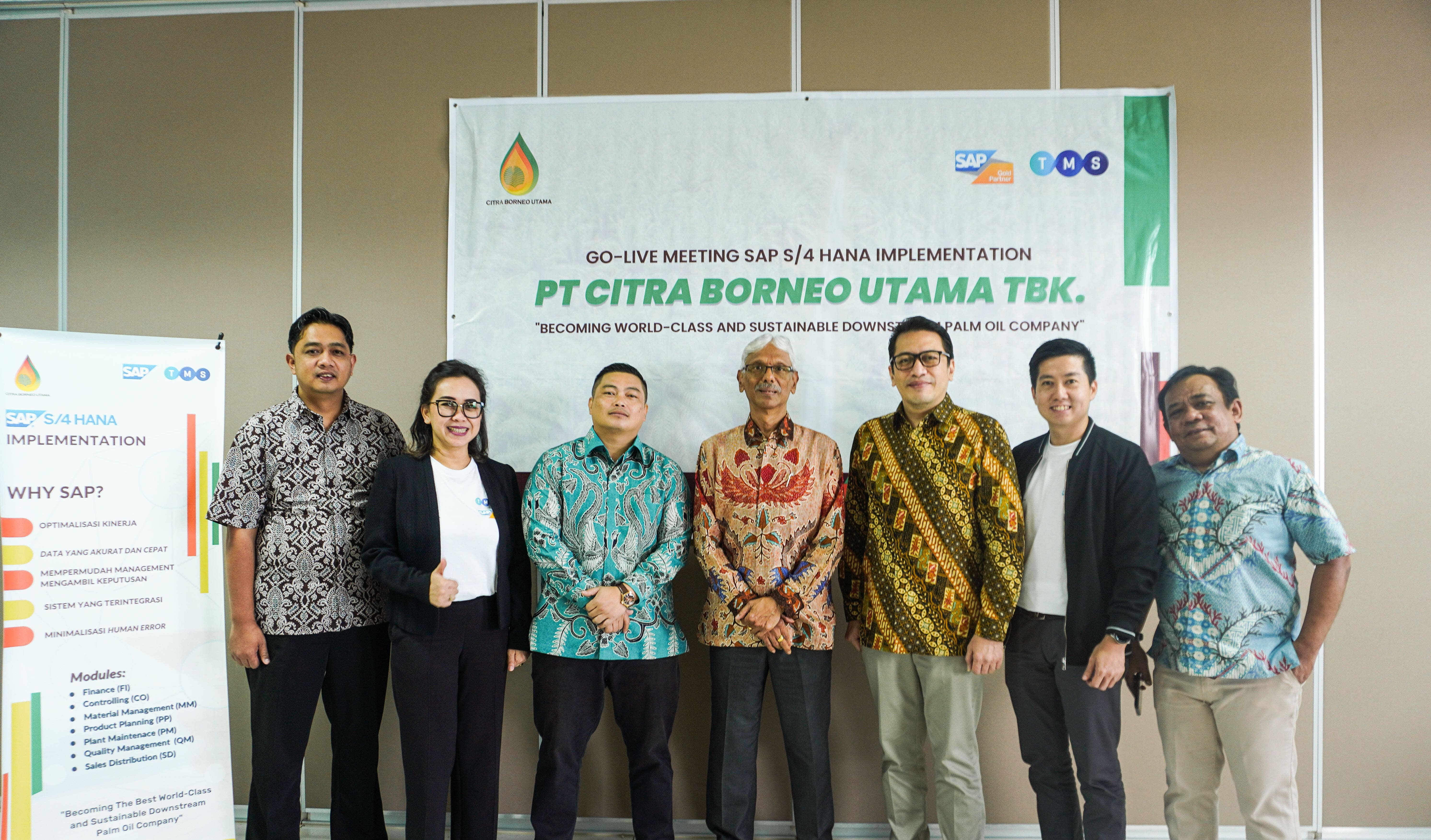 Go-Live Transformasi digital CBUT dengan RISE with SAP