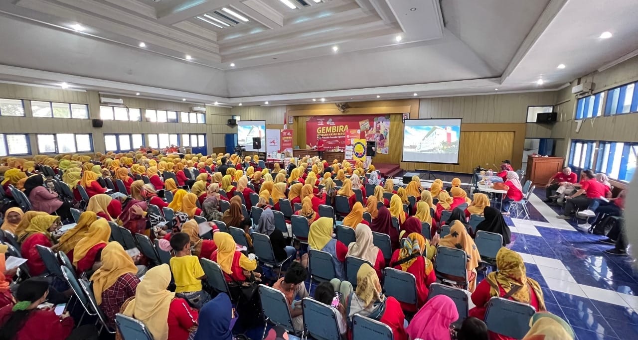  Ajinomoto Indonesia menggelar acara GEMBIRA (Gerakan Masak Bergizi Bersama Ajinomoto Health Provider) di Soreang, Bandung, Jabar.