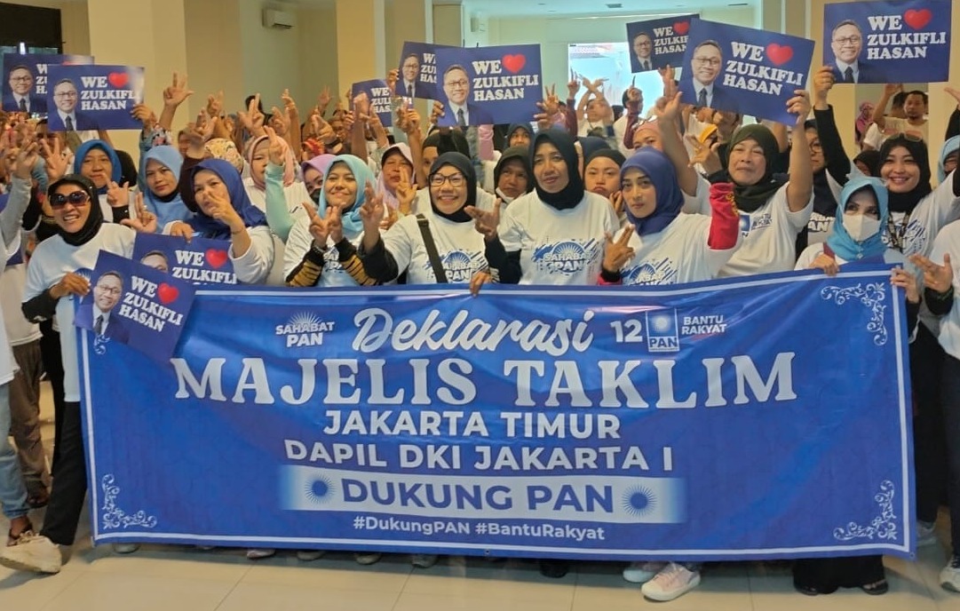 Deklarasi dukungan kepada PAN untuk Pemilu 2024.