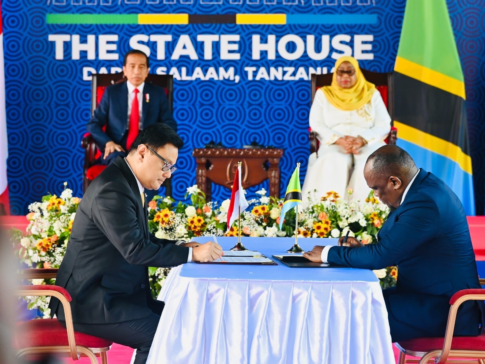 Dalam kunjungan kenegaraan Presiden RI ke Tanzania, Afrika, Mind Id melakukan penandatanganan MoU dengan State Mining Corporation (Stamico).